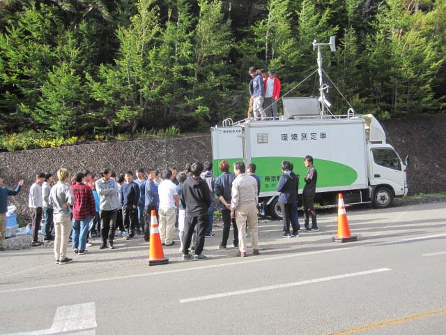 荒川水系での水質測定(千住)