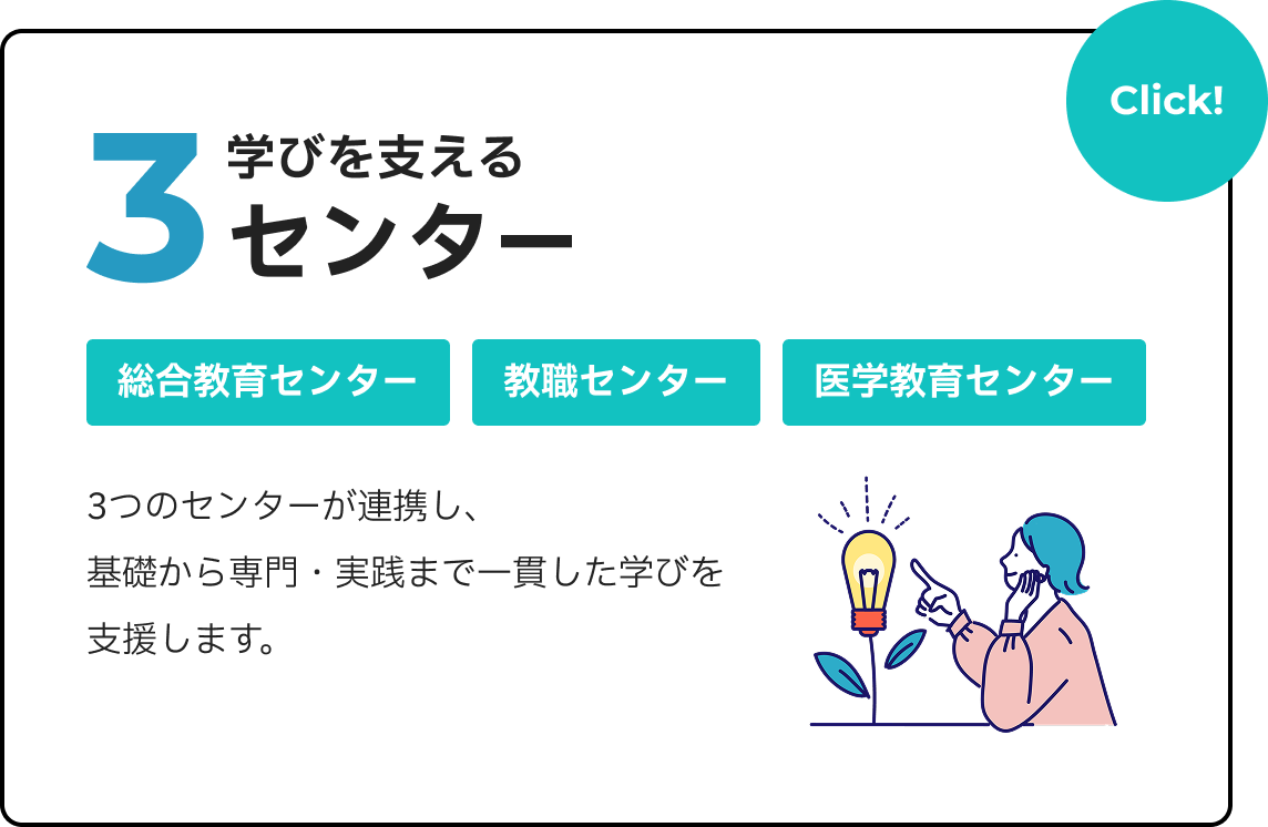 学びを支える3センター