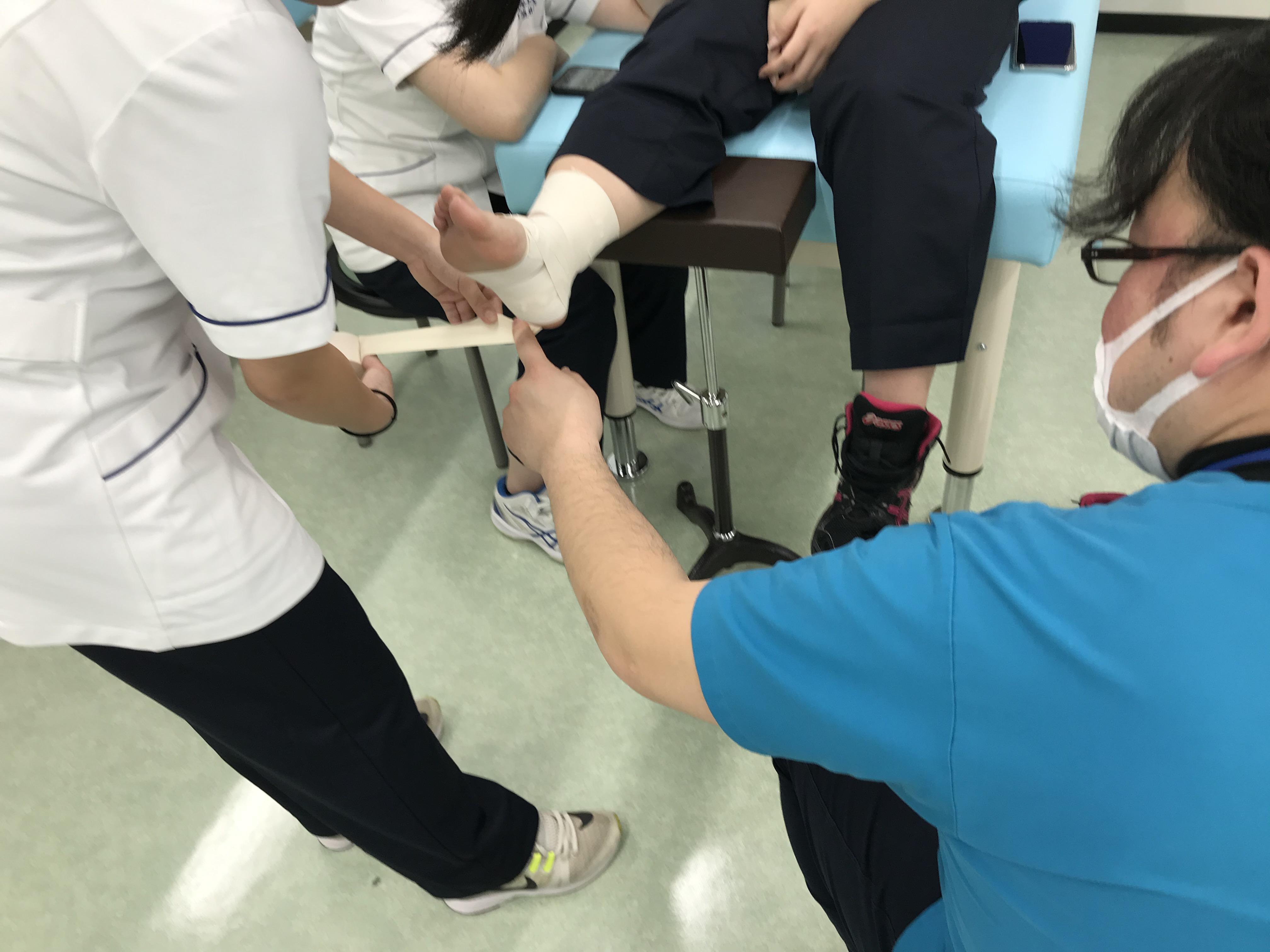 基礎整復技術実習Ⅱ