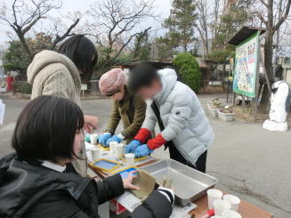 甲府市遊亀公園附属動物園での観察ワークショップ