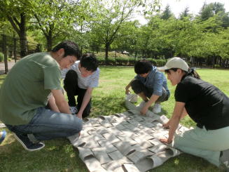 甲府市遊亀公園附属動物園での観察ワークショップ