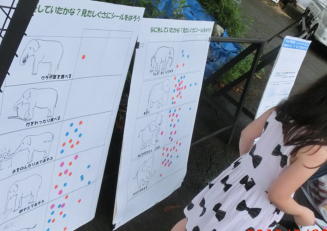 甲府市遊亀公園附属動物園での観察ワークショップ