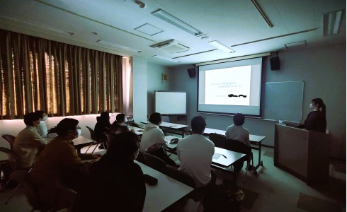 これまでの勉強の成果を一瞬の時間に込めた渾身のプレゼンテーション！